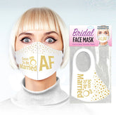 Bridal Face Mask Soon to Be Married Novelty Mask White Party Supplies